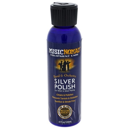LIQ LIMPEZA MUSIC NOMAD MN701 SILVER POLISH - MUSIC NOMAD