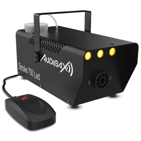 MAQUINA DE FUMO AUDIBAX SMOKE 700 LED 700W COM COMANDO - 600019031