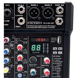 MESA MISTURA DEFINITIVE AUDIO TM-42 BU-DSP - DEFINITIVE AUDIO
