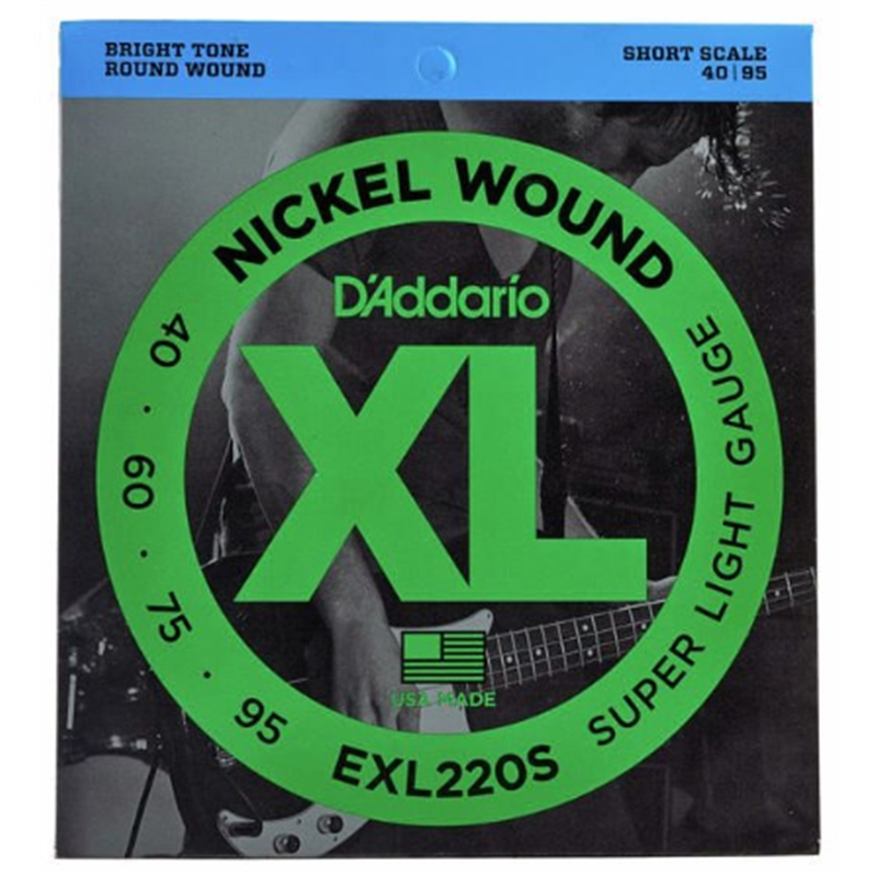 JOGO CORDAS BX D ADDARIO EXL-220S - D´ADDARIO