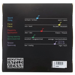 JOGO CORDAS THOMASTIK 42 S.FLEXIBLE CONTRABAIXO - THOMASTIK