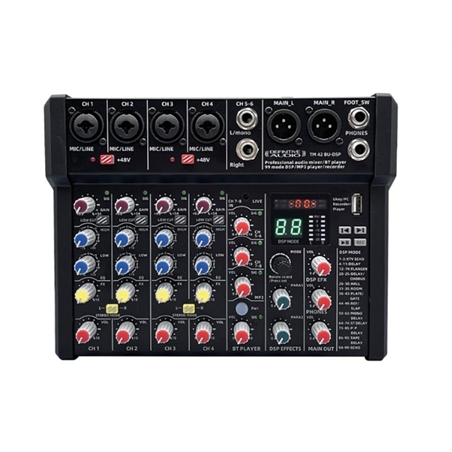 MESA MISTURA DEFINITIVE AUDIO TM-42 BU-DSP - DEFINITIVE AUDIO