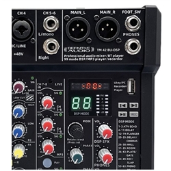 MESA MISTURA DEFINITIVE AUDIO TM-42 BU-DSP - DEFINITIVE AUDIO