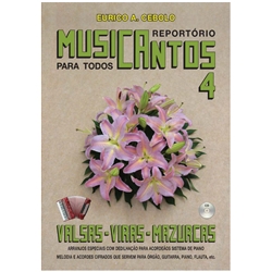 LIVRO MUSICANTOS 4 EURICO CEBOLO - 800100620