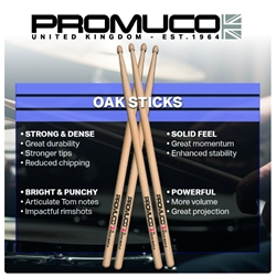 BAQUETA PROMUCO OAK 5A - DIVERSOS