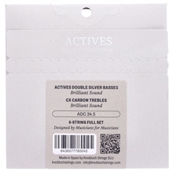 JOGO CORDAS KNOBLOCH ADC34.5 500ADC CARBON HT - KNOBLOCH