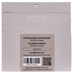 JOGO CORDAS KNOBLOCH ADC36.0 600ADC CARBON SHT - KNOBLOCH