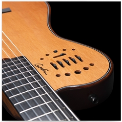 GUIT ELECT ACUST GODIN MULTIAC MUNDIAL GRAND CONCERT MAHOGANY DELUXE - GODIN