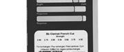 PALH LEGERE CLARINETE FRENCH CUT Nº3 1/4 - LEGERE