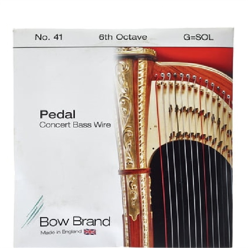 CORDA HARPA 6ªOITAVA Nº41 METAL PEDAL - BOW BRAND